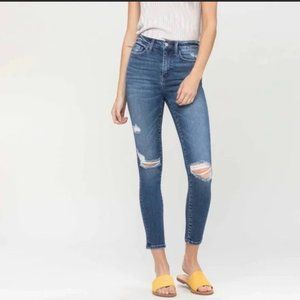 Vervet Better Together High Rise Distressed Jeans